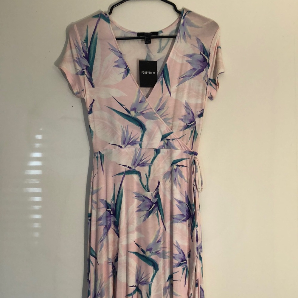Forever 21 Floral Wrap Dress
